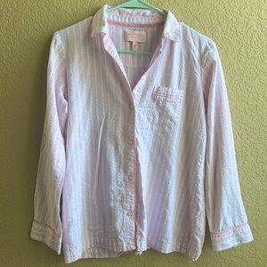Victoria’s Secret Classic Button Up Pajama Top